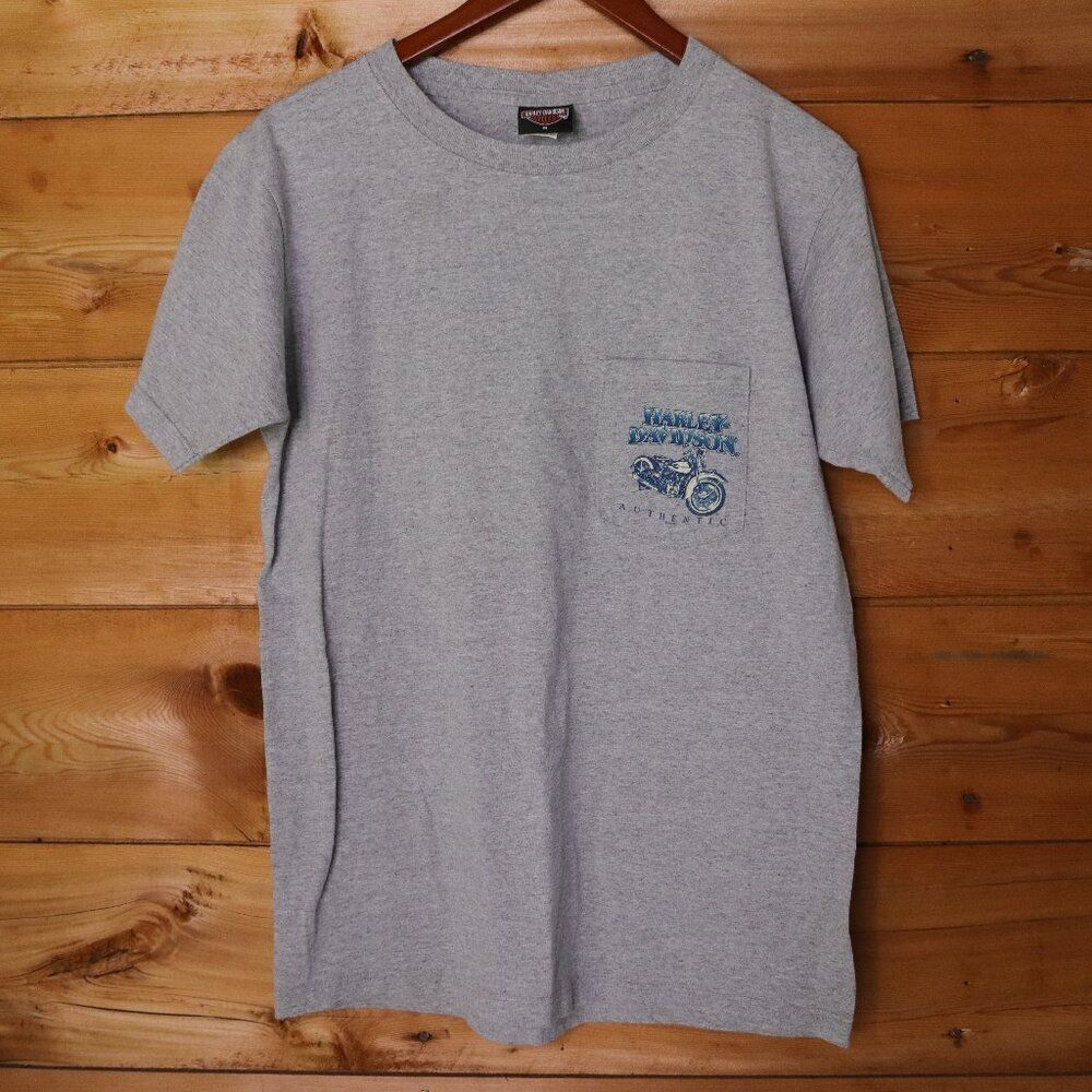 Harley Davidson‎ | Gray Cotton T Shirt Medium